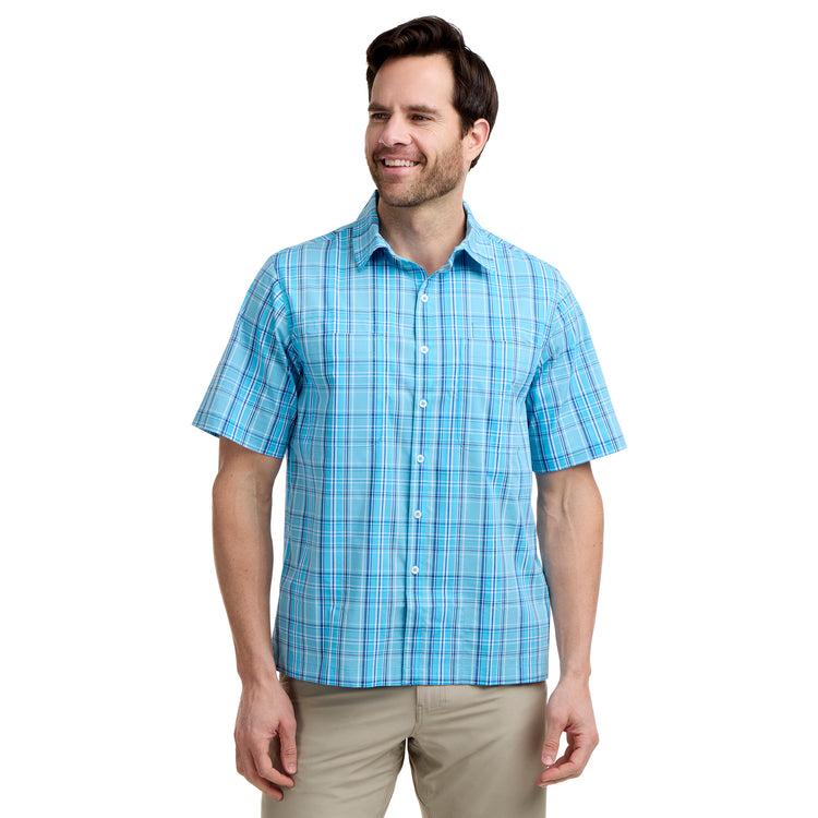 scottevest Docksider Shirt Sky Multi