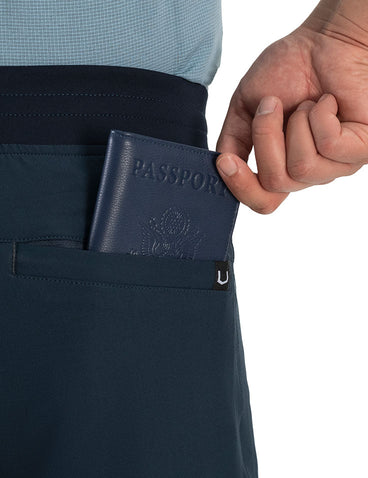 Scottevest Elevated Everyday Lounge Shorts Gray