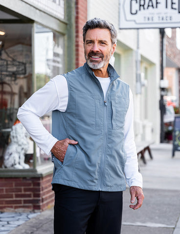 Scottevest Featherweight Vest For Men Black