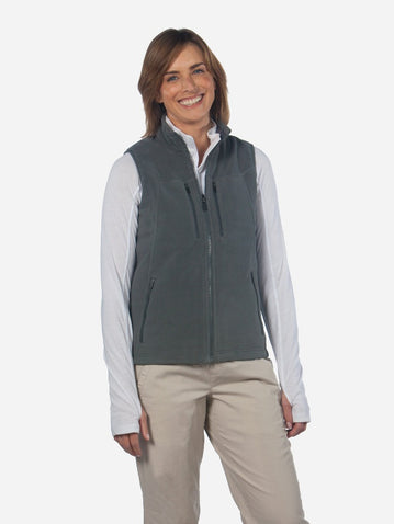Scottevest Fireside Fleece Vest-Women's Ash