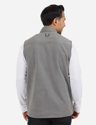 Scottevest Fleece Crest Vest For Men Black