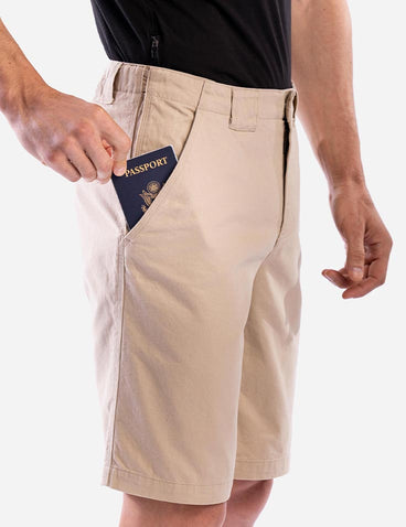 Scottevest Hidden Cargo Shorts Blue