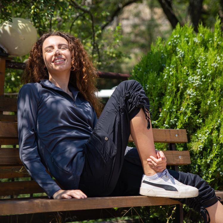 scottevest Margaux Cargaux Travel Pants Black