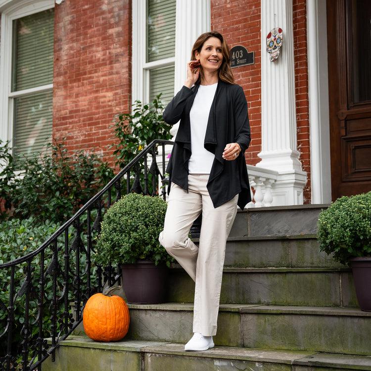 scottevest Nicki Cardigan Black