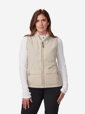 Scottevest Q.U.E.S.T. Vest For Women Beige