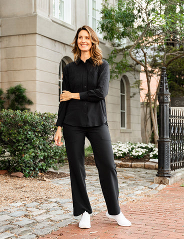 Scottevest Sabrina Shirt Black