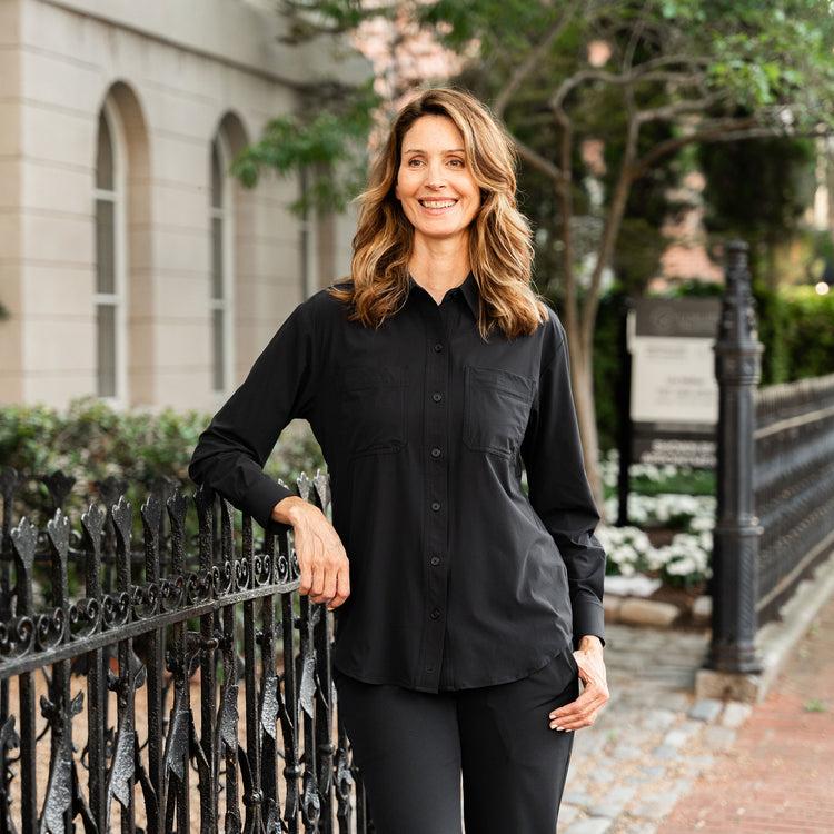 scottevest Sabrina Shirt Black