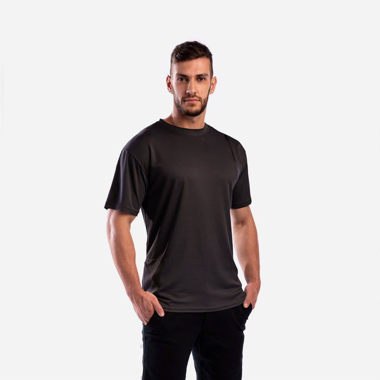 scottevest Short Sleeve Performance T-Shirt Black