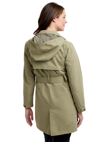 Scottevest Tabitha Trench Coat Black