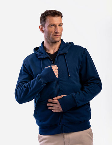 Scottevest The Cotton Hoodie Ash