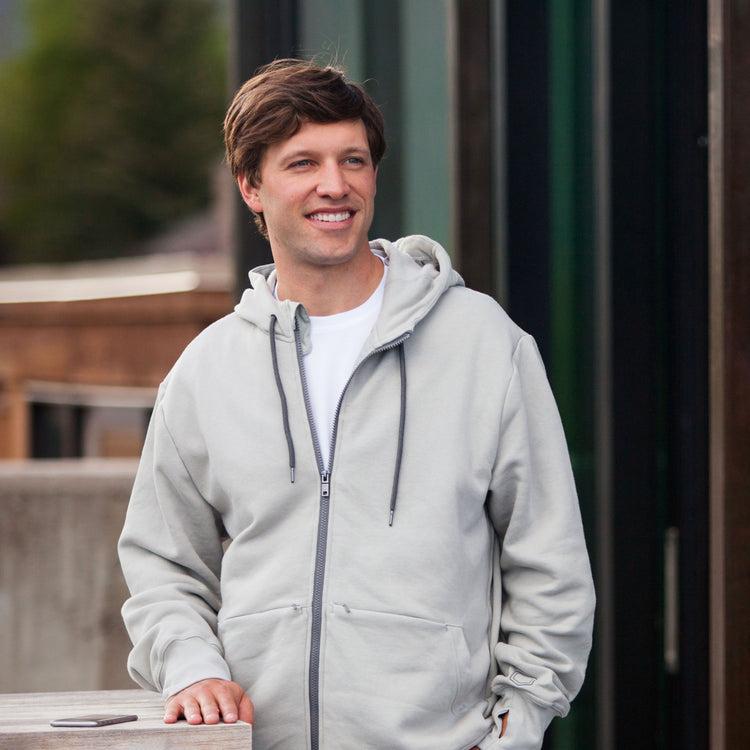 scottevest The Cotton Hoodie Ash