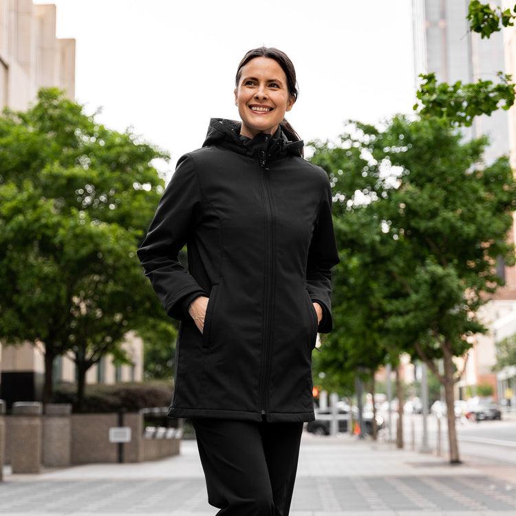 scottevest The Penny Coat Black