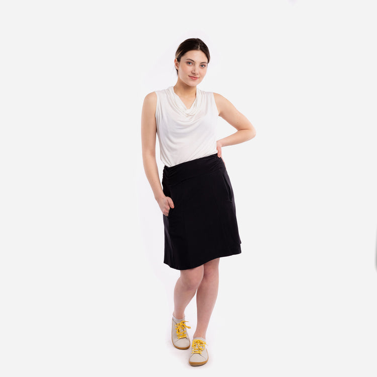 scottevest The Sandy Skirt Black
