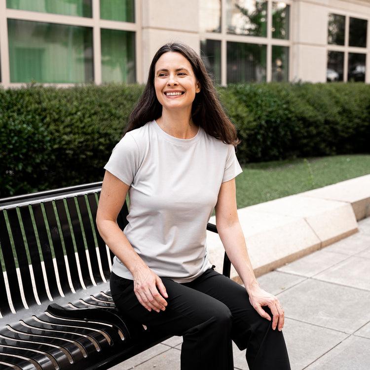 scottevest Traci Travel Tee Ash