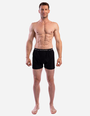 Scottevest Travel Boxers Black