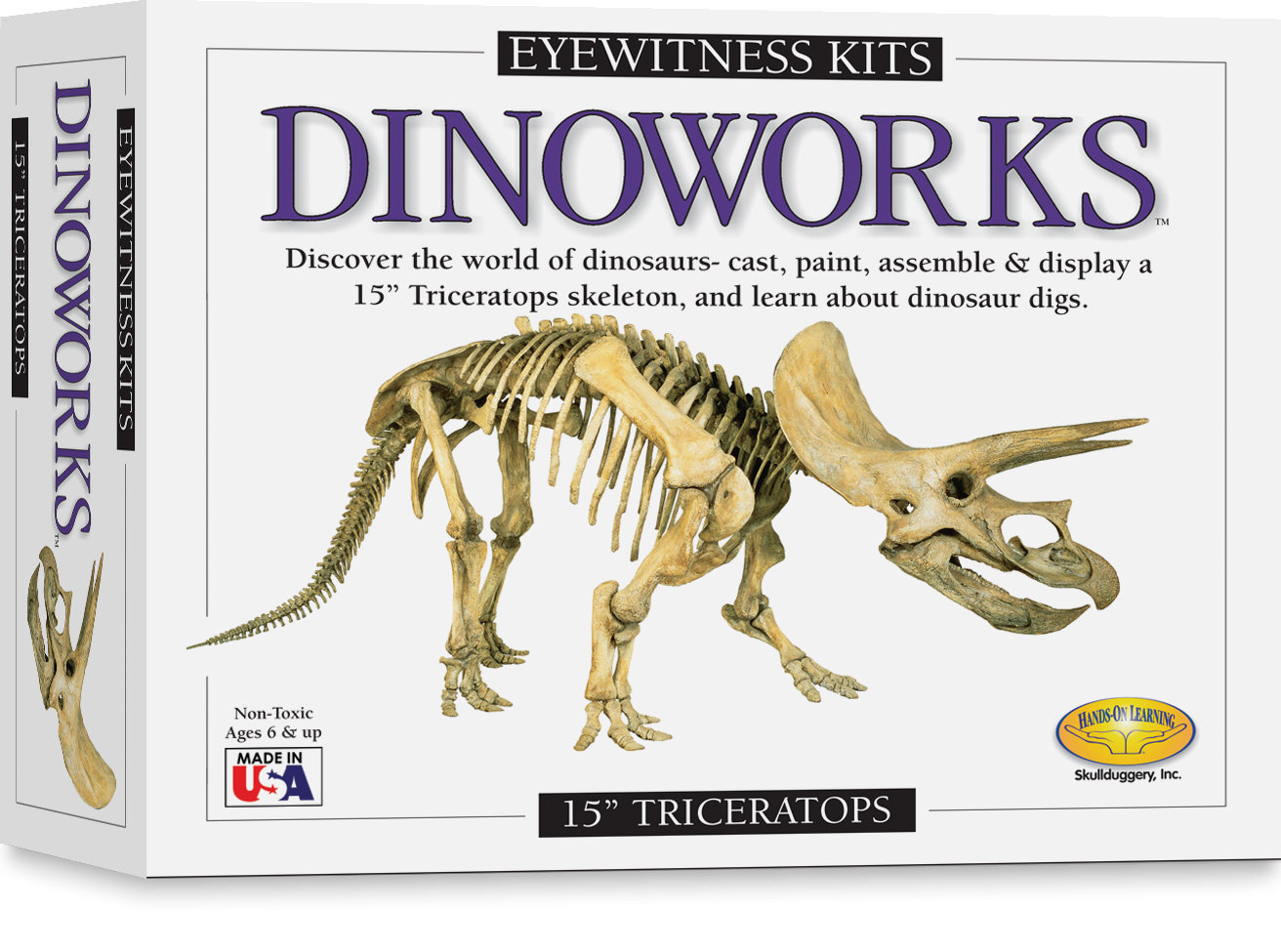 sd toys Eyewitness Dinoworks Triceratops