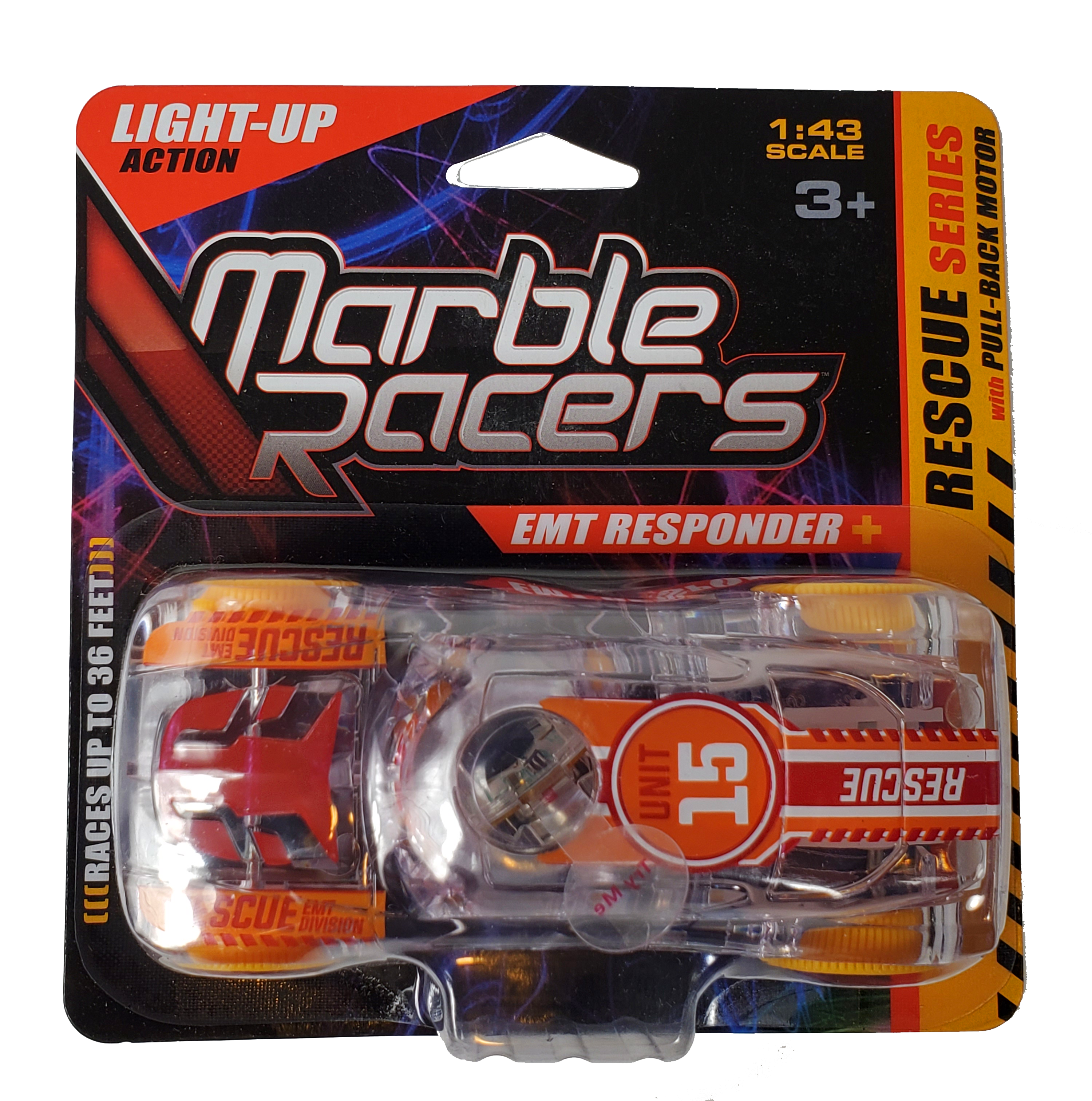 sd toys Marble Racers Rescue Series EMT Car