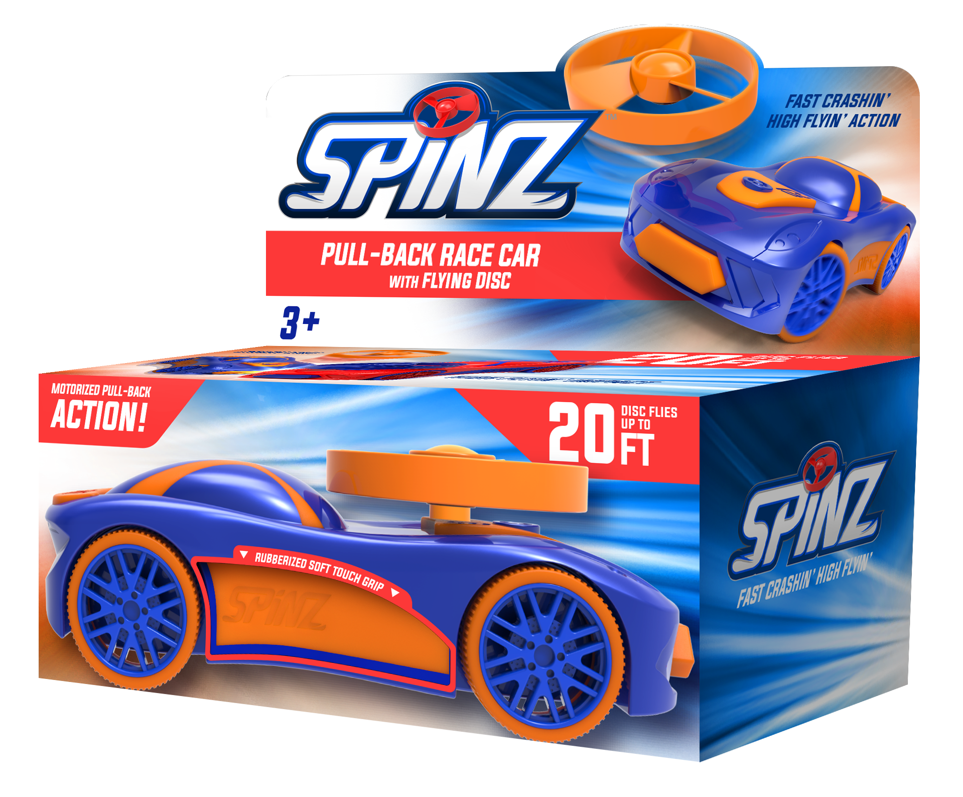 sd toys Spinz Orange and Blue