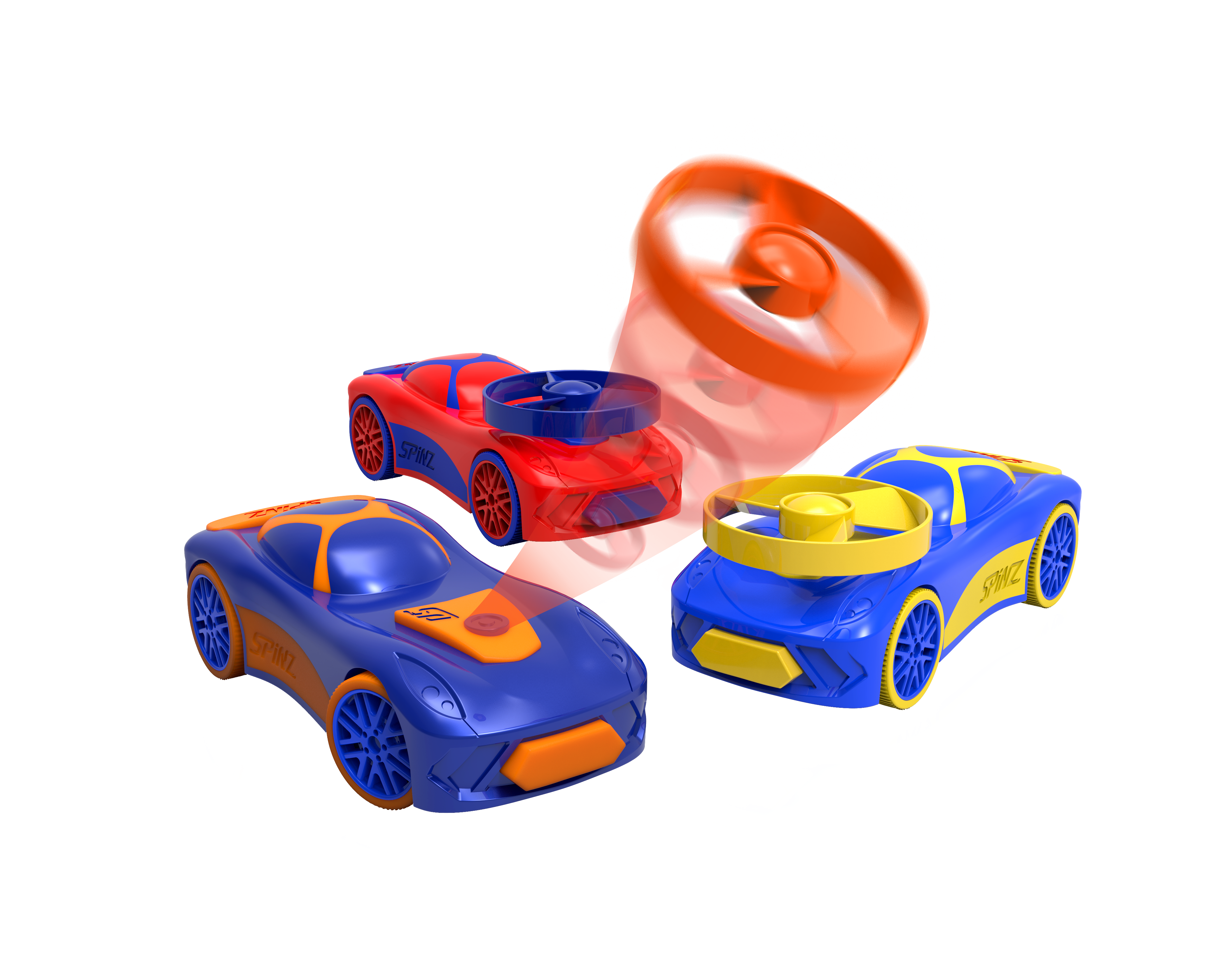 Sd Toys Spinz Red And Blue