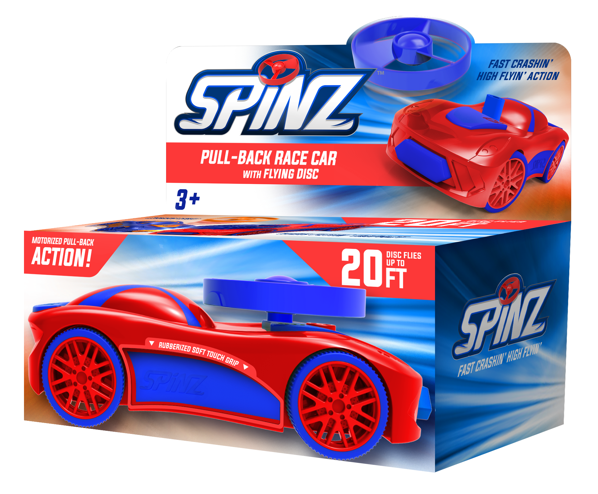 sd toys Spinz Red and Blue