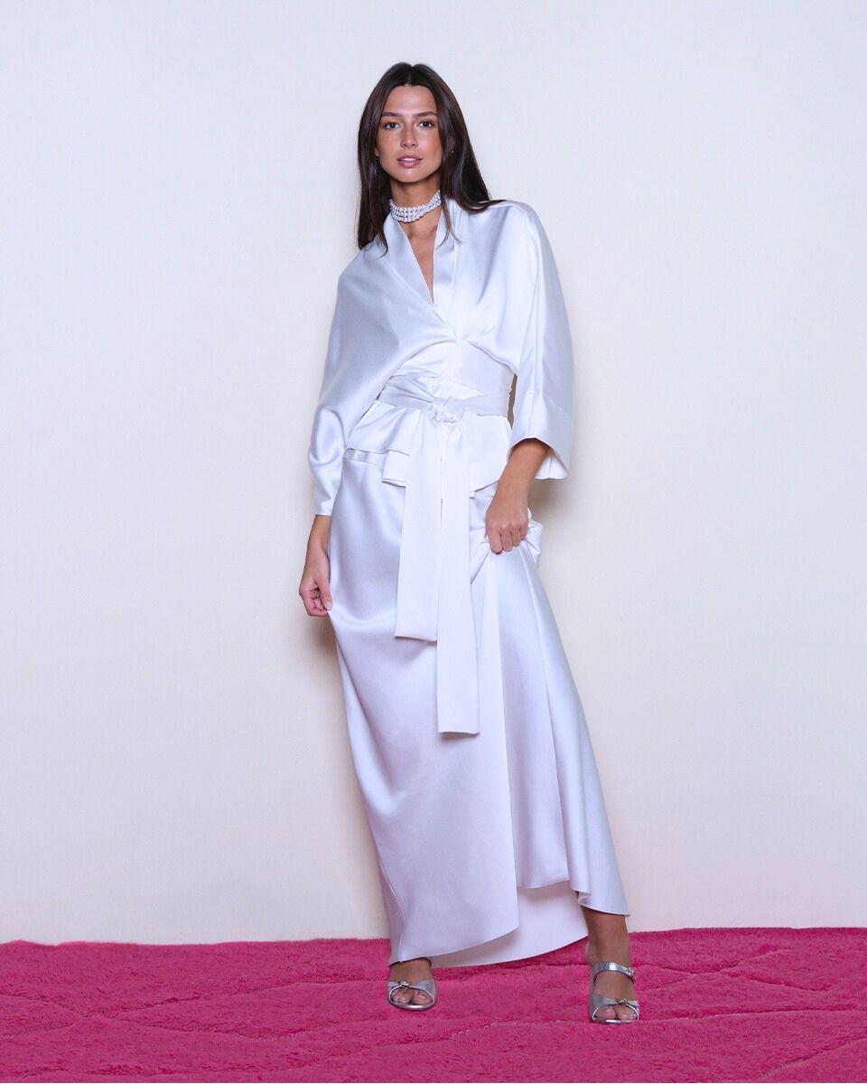 Alaya Top Satin - Sea Me Happy