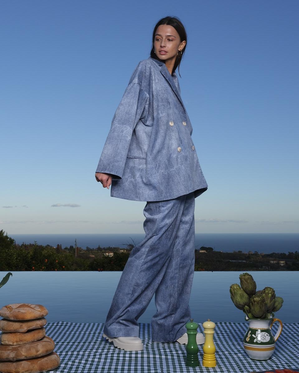 Alex Pants Velvet - Sea Me Happy