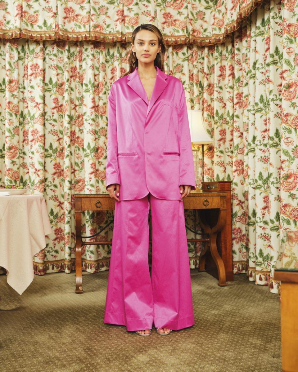 Bailey Blazer Shiny Cotton - Sea Me Happy