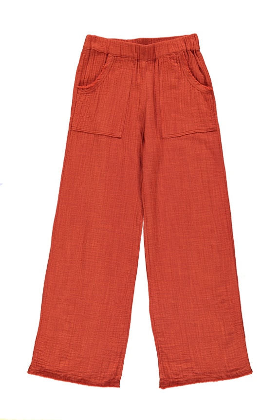 Bamboo pants - 100% cotton - Made in Belgium