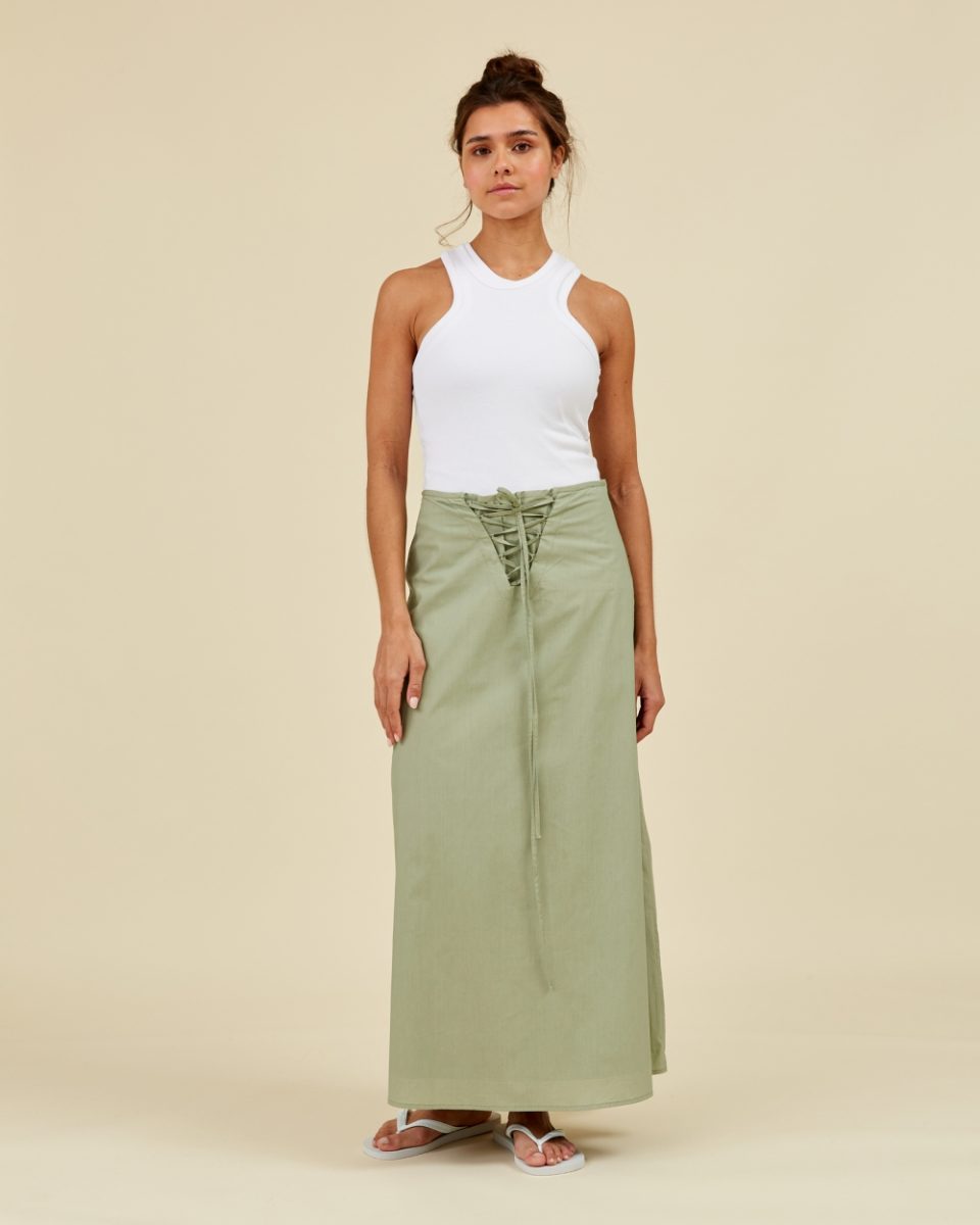 Beatrice Skirt Poplin Uni - Sea Me Happy