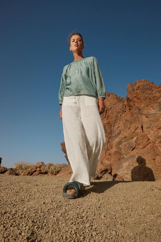 Datai pants lightweight - 100% cotton - Made in Belgium