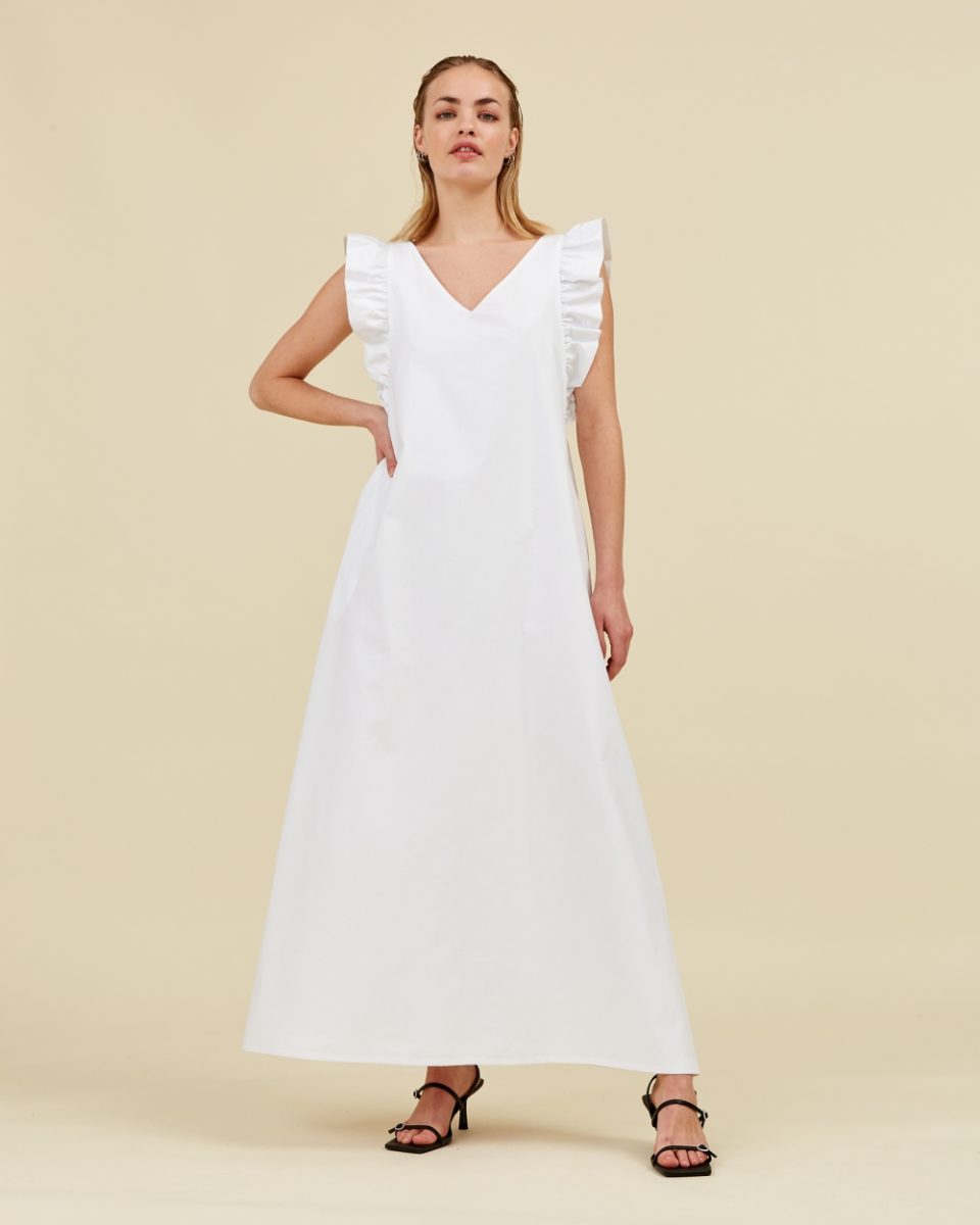 Josephine Dress Poplin - Sea Me Happy