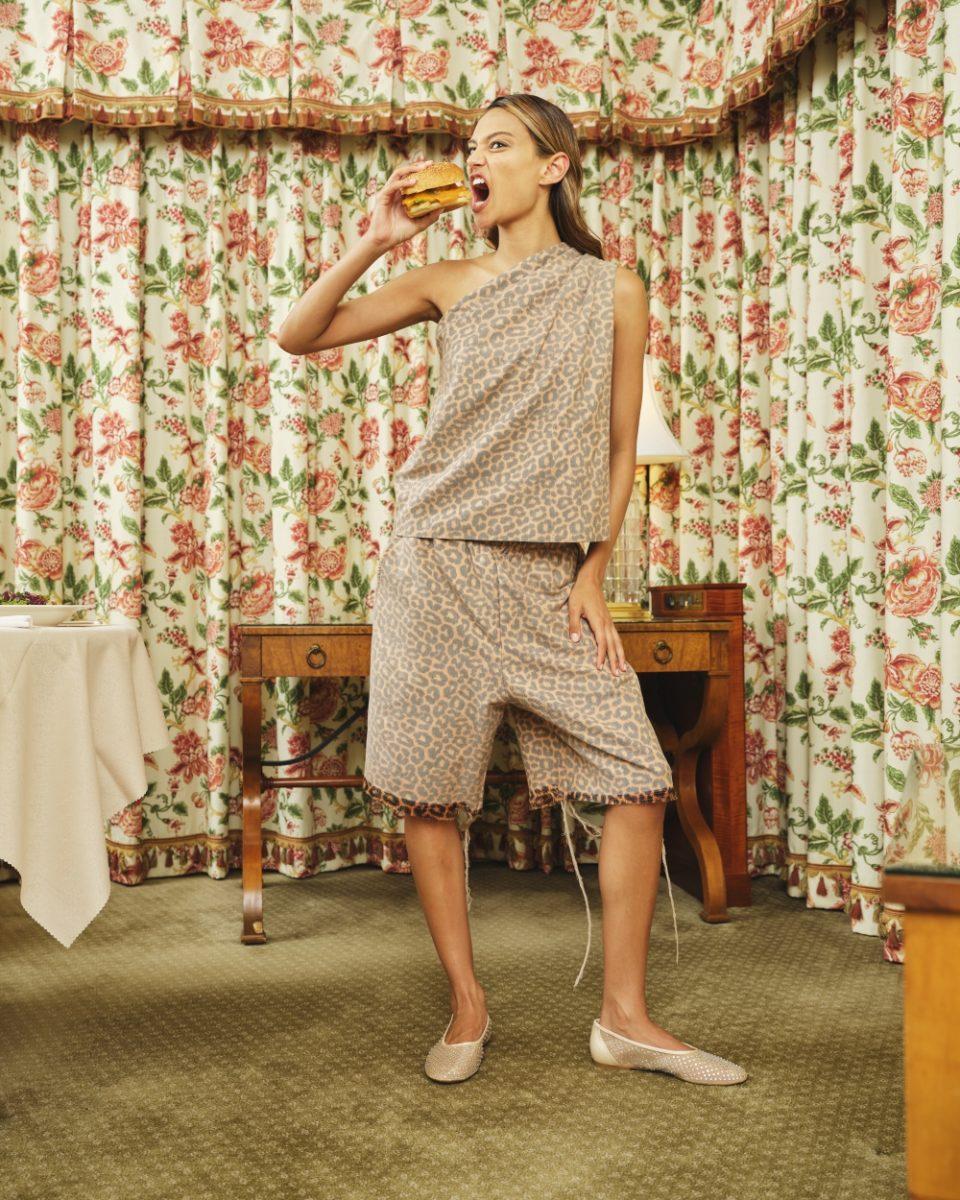 Julie Top Leopard - Sea Me Happy