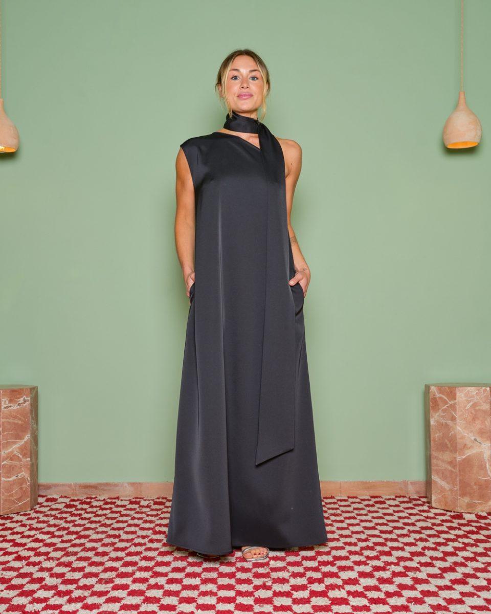 Lauri Dress Satin - Sea Me Happy