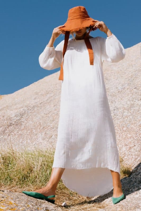 Mercedes Dress dress in 100% cotton - Sea Me Happy