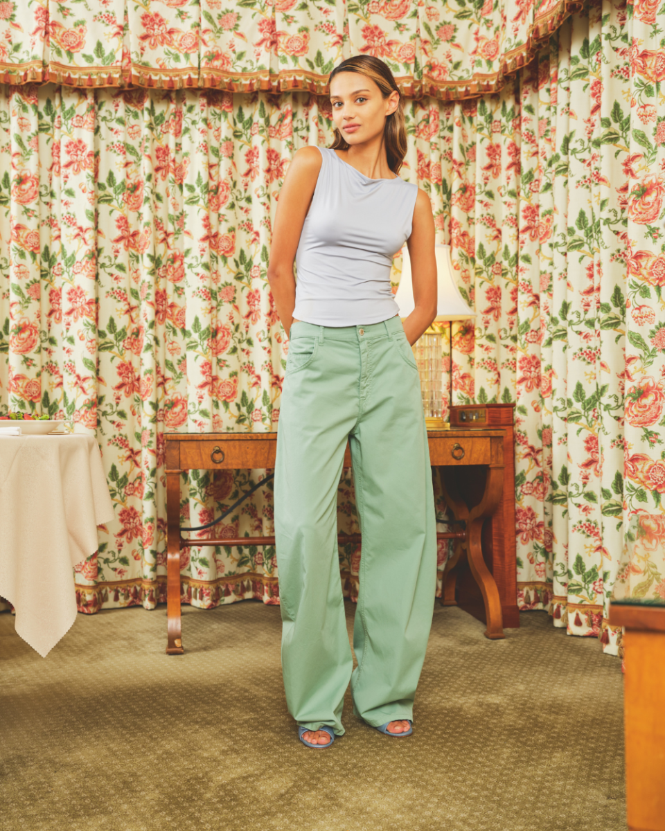 Nolita Pants Poplin - Sea Me Happy