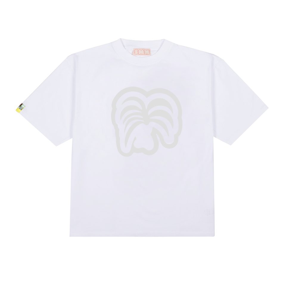 Sample Sale 2024 T-shirt Palmtree white - Sea Me Happy