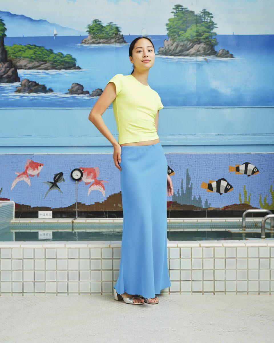 Scarlett Skirt Crêpe - Sea Me Happy