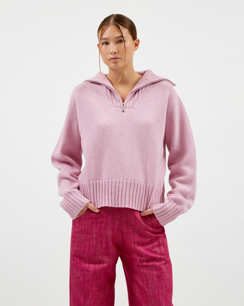 Scott Zip knit jumper - Sea Me Happy