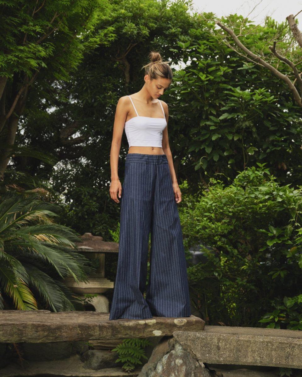 Super Woody Denim Striped - Sea Me Happy