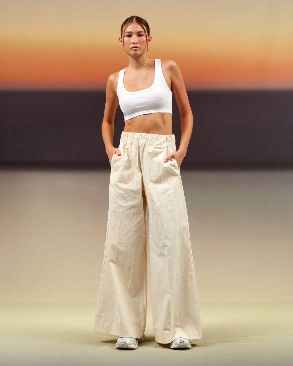 Super Woody Poplin Stretch - Sea Me Happy