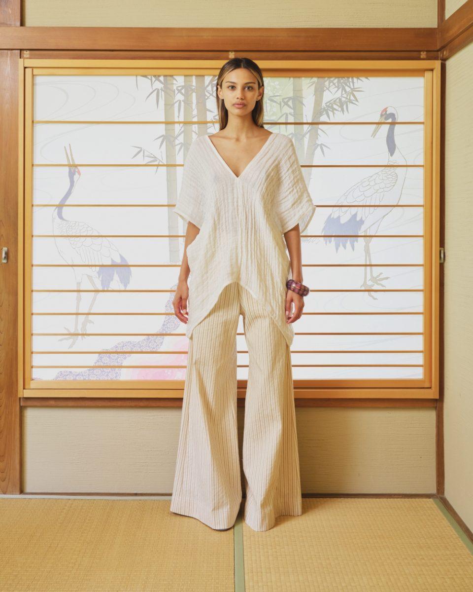 Super Woody Woven Striped - Sea Me Happy