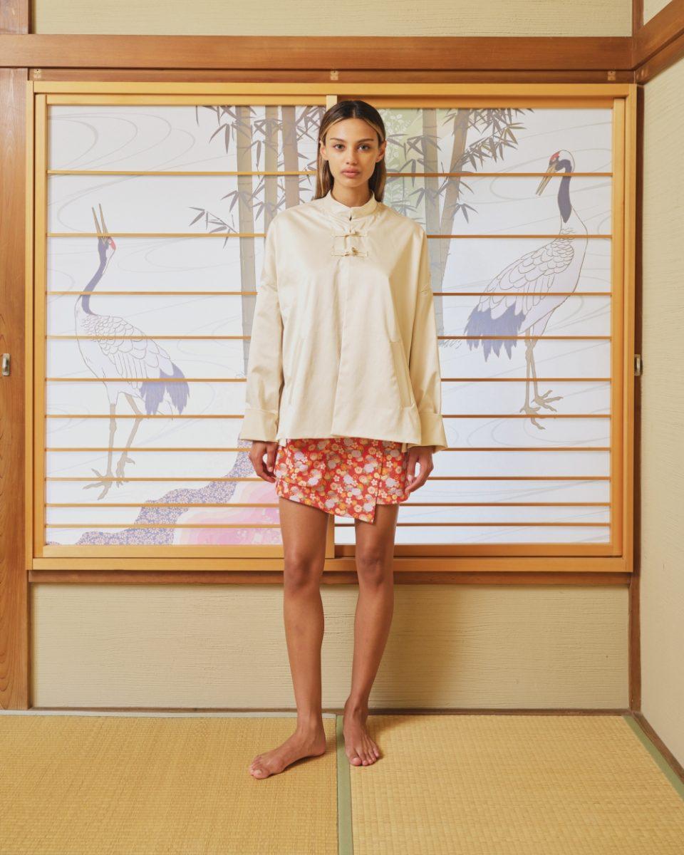 Xian Jacket Shiny Cotton - Sea Me Happy