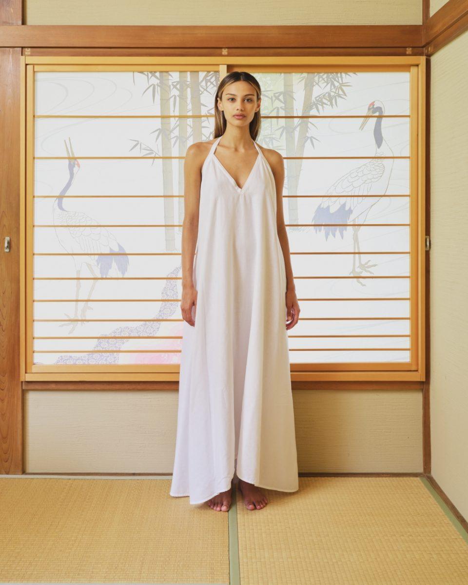 Zahara Dress Long Uni - Sea Me Happy