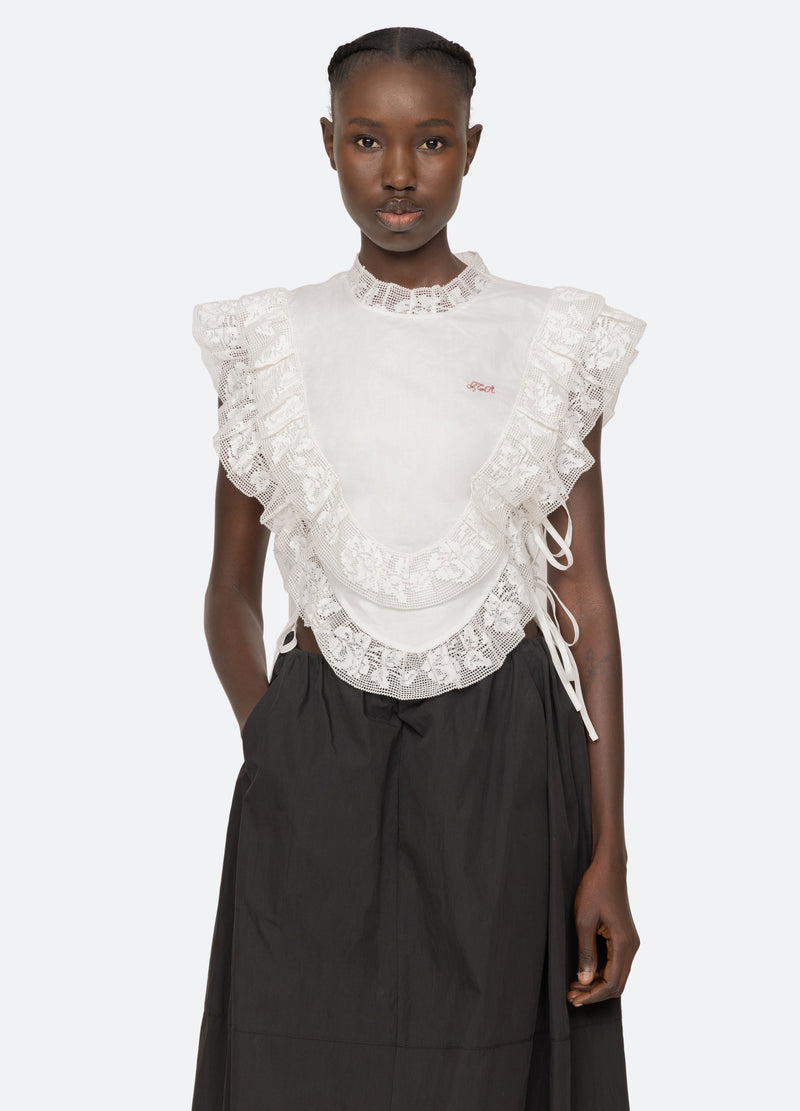 sea New York Abilene Top White