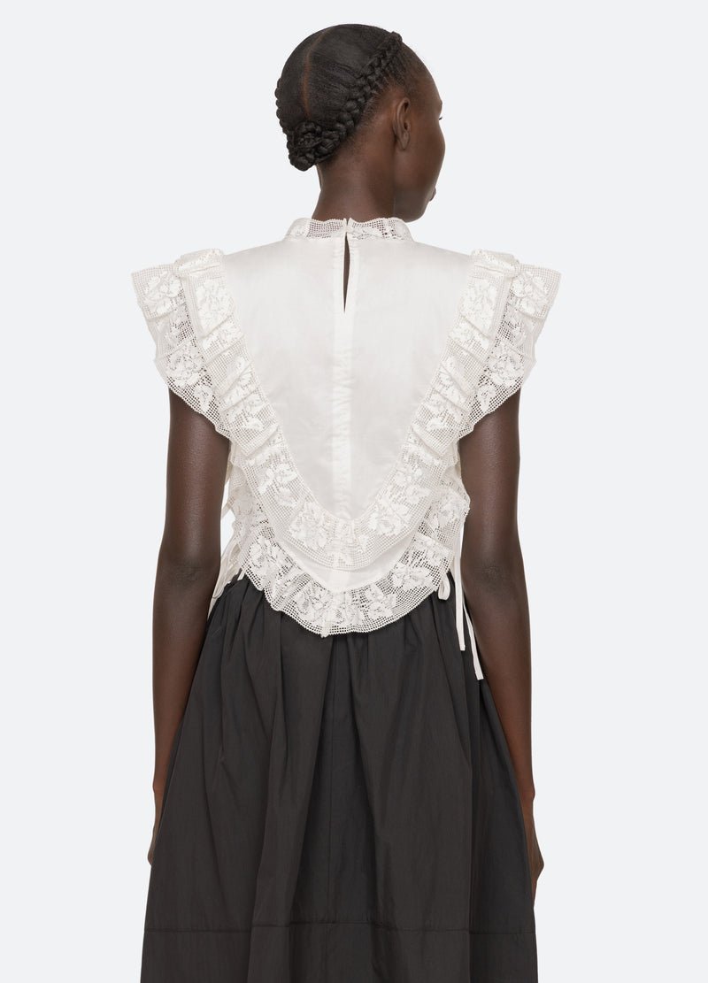 sea New York Abilene Top White