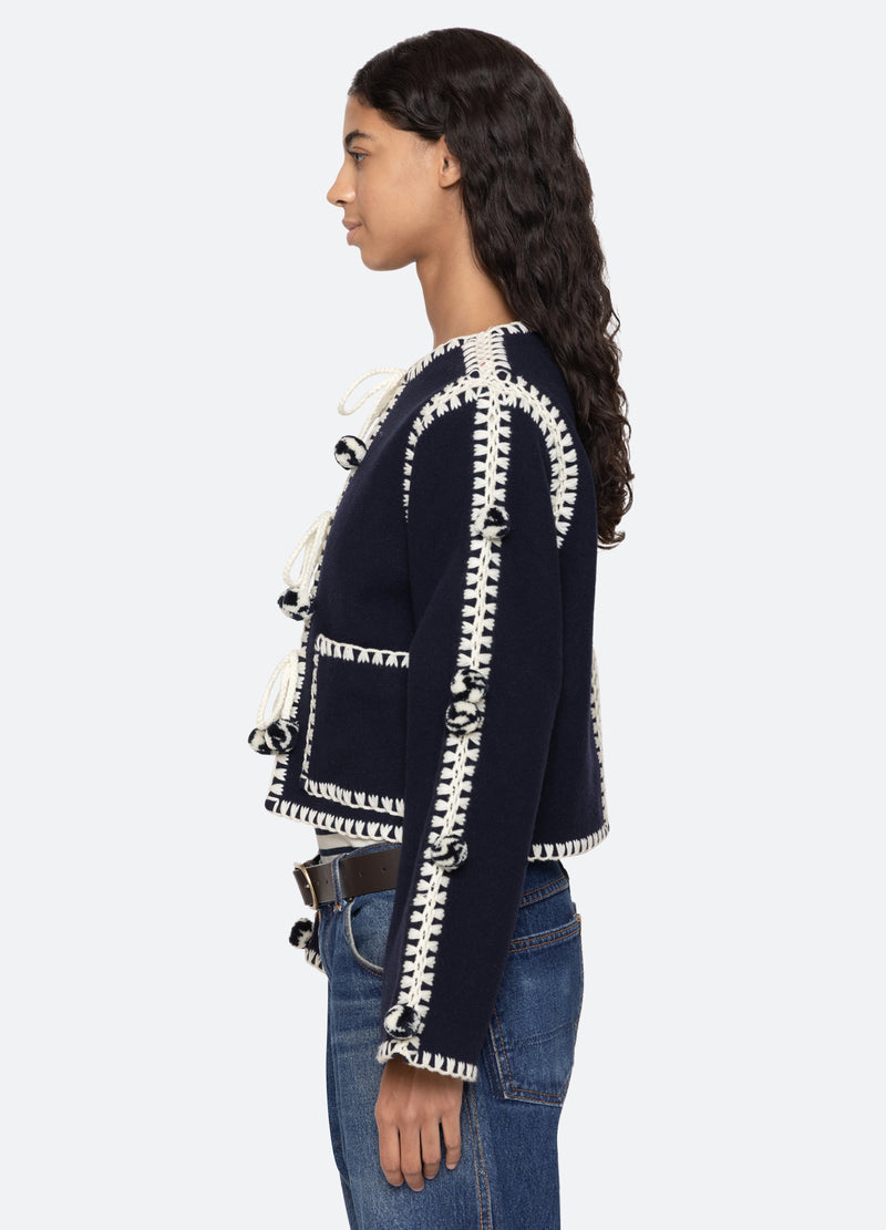 Sea New York Addison Jacket Navy