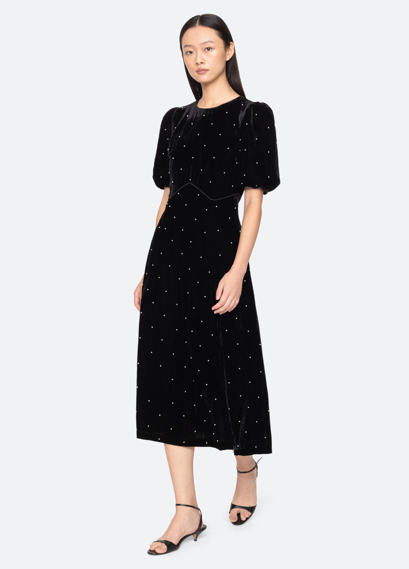 sea new york Alberta S/S Dress Black