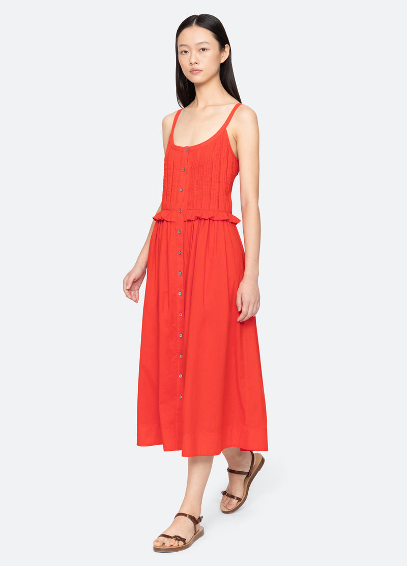 sea new york Alberte Dress Red