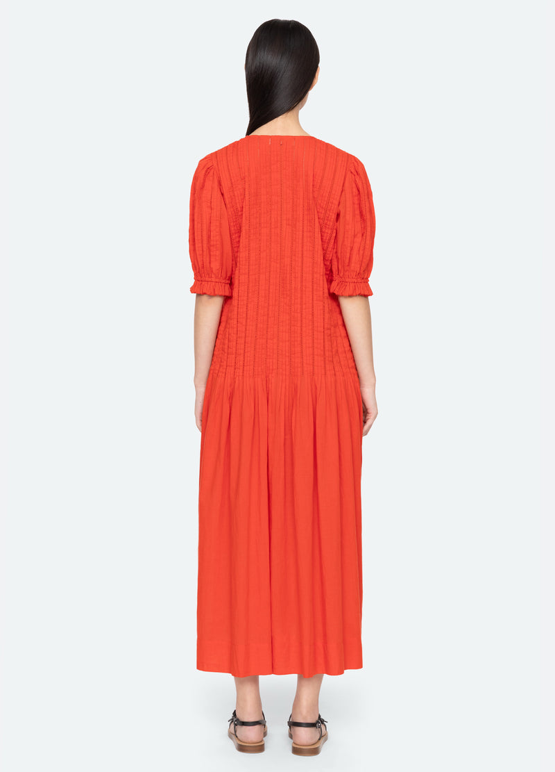 Sea New York Alberte S/S Dress Red