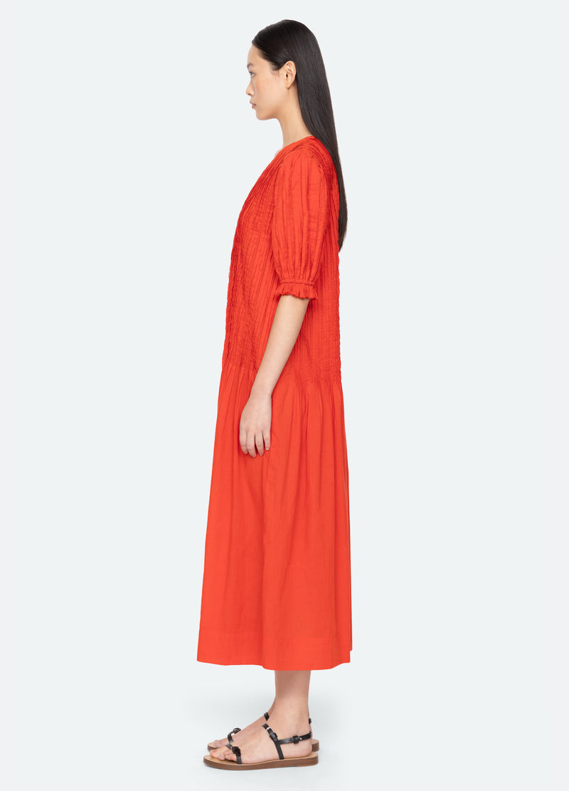 Sea New York Alberte S/S Dress Red